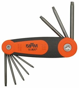 Σετ Κλειδιών Torx ATM 8 Τεμάχια