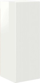 vidaXL Σετ επίπλου τηλεόρασης 4 pcs Υψηλής γυαλάδας λευκό
