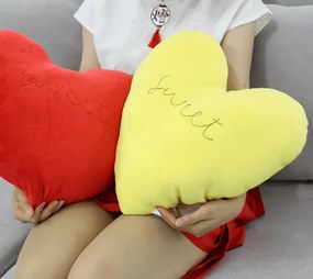 Μαξιλάρι καρέκλας Καρδιά - 40cm - 720194 - Red