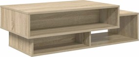 vidaXL Τραπεζάκι σαλονιού Δρύς Sonoma 105 x 50 x 32,5 εκ