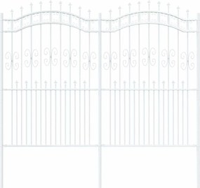 vidaXL Φράχτης Κήπου Kampen Λευκό 240 x 228 εκ