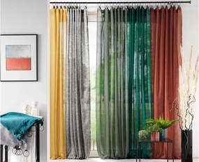 Κουρτίνα Linka Douceur d'intérieur - 140x240cm - Μαύρο