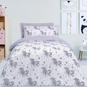 Παπλωματοθήκη Μονή (Σετ 160x240) 2 Όψεων Das Home Kid 4838
