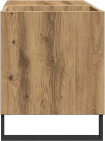 vidaXL Δισκοθήκη Δρυς τεχνίτης 84,5x38x48 εκ. από Επεξεργασμένο Ξύλο