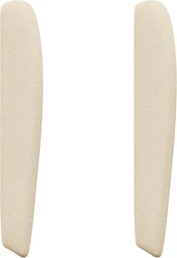 vidaXL Αυτί Κεφαλής Κρεμ 80 x 23 x 6 εκ. ύφασμα
