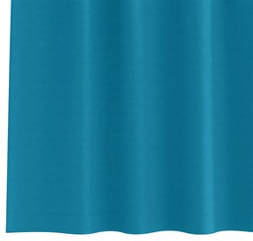 vidaXL Κουρτίνες με κουρτίνες 2 pcs Τιρκουάζ Πολυεστέρας