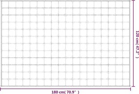 vidaXL Κουβέρτα Βαρύτητας Μπλε 120 x 180 εκ. 9 κ. Υφασμάτινη