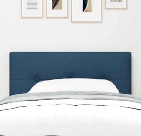 vidaXL LED κεφαλάρι με φώτα λωρίδας LED Μπλε 80 cm Πολυεστέρας