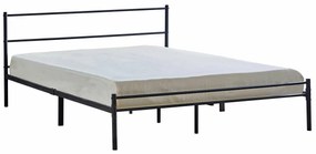 Κρεβάτι Comfivo 321, Διπλό, Μαύρο, 180x200, Μέταλλο, Τάβλες για Κρεβάτι, 187x208x85cm, 21 kg | Epipla1.gr