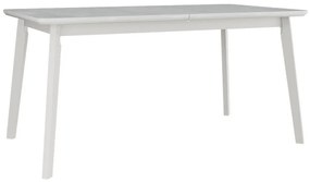 Τραπέζι Victorville 185, Άσπρο, 75x90x160cm, 39 kg, Επιμήκυνση, Ινοσανίδες μέσης πυκνότητας, Ξύλο, Μερικώς συναρμολογημένο, Ξύλο: Οξιά | Epipla1.gr