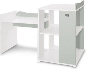 BED MULTI 190/72 COLOUR WHITE/MILKY GREEN