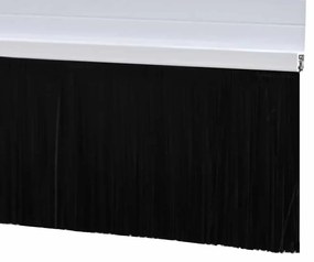 vidaXL Αυτοκόλλητες σφραγίδες πόρτας 6 pcs Λευκό 100 cm