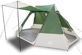 vidaXL Σκηνή Camping Πράσινο 482 x 360 x 227 εκ Πολυεστέρας