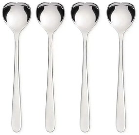 Κουταλάκι Παγωτού Big Love (Σετ 4Τμχ) AMMI01CUS4 17cm Inox Alessi Stainless Steel