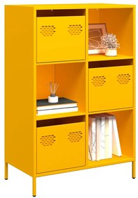 Ντουλάπι Μουσταρδί 68x39x103,5 εκ. από Ατσάλι