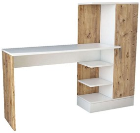 Γραφείο 956LCS1109 152,3x40x120cm Oak-White