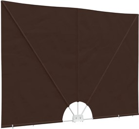 vidaXL Balcony Privacy Screen Ορθογώνιος 150 x 300 cm Πολυεστέρας Καφέ