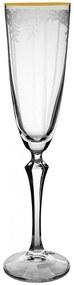 Ποτήρι Κολωνάτο Ούζου Elisabeth CLX08890024 200ml Clear Από Κρύσταλλο Βοημίας Crystal