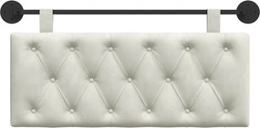 vidaXL Κρεμαστό Κεφαλάρι Κρεμ Βελούδο