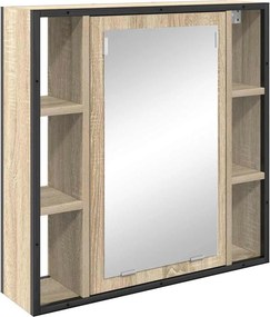 vidaXL Σετ Επίπλων Μπάνιου 3 pcs Δρύς Sonoma Επεξεργασμένο ξύλο
