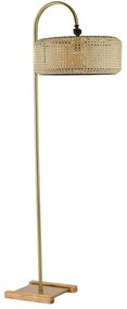 Φωτιστικό Δαπέδου Kumru 534LUN4428 25x165cm E27 40W Natural-Gold Opviq