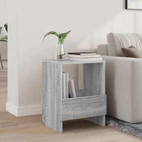 vidaXL Ράφι Περιοδικών Γκρίζο Σονομα 35 x 30 x 45 εκ.