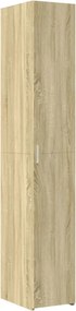 vidaXL Ντουλάπι Sonoma Δρυς 30x42,5x185 εκ. από Επεξεργασμένο Ξύλο