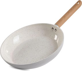 Τηγάνι Κεραμικό Αντικολλητικό 28cm CERAMIC Lamart LT1316 Λευκό