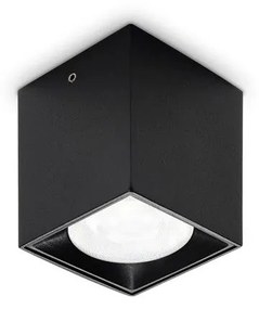 Φωτιστικό Οροφής - Spot Nitro Square 319803 D04 3000K 370lm 4,2x4,2x5,2cm Black Ideal Lux