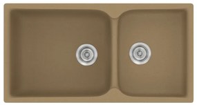 Sanitec Classic 307 Metallic Coffee Νεροχύτης