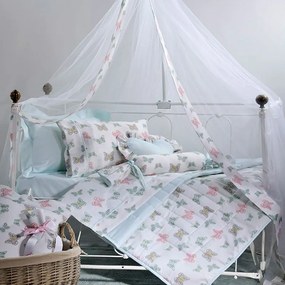 Πάντα Βρεφική ΣΧ.121 Multi Down Town 60x67x60+40cm 100% Cotton Satin