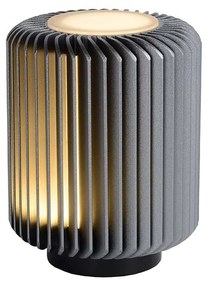 Φωτιστικό Επιτραπέζιο Lucide 26500-05-36 TURBIN Γκρι (Grey) 3000 K