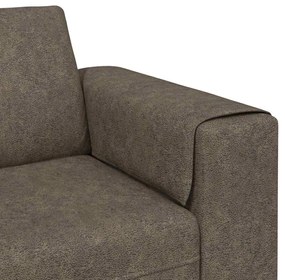 vidaXL Καναπές σαλονιού 3 pcs Σκούρο Γκρι