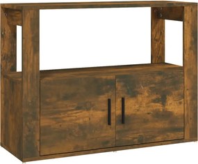 vidaXL Ντουλάπι Καπνιστή Δρυς 80x30x60 εκ. από Επεξεργασμένο Ξύλο