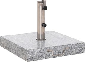 ΒΑΣΗ ΟΜΠΡΕΛΑΣ ΓΡΑΝΙΤΗ 60KG ΜΕ ΧΕΡΟΥΛΙ &amp; ΡΟΔΕΣ HM6565--ΣΩΛΗΝΑΣ ΔΙΑΜΕΤΡΟΥ Φ58