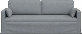 vidaXL Καναπές Ανοιχτό γκρι