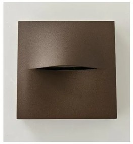 Απλίκα Φωτιστικό Τοίχου LED 3W 4000K 17-04687-4 ΦOS_ME-17-04687-4-Σκουριασμένο 17-04687-4