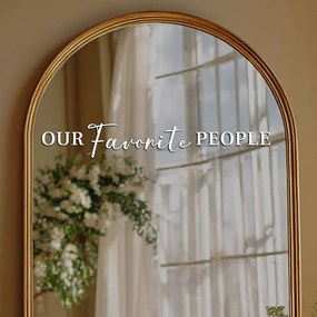 Αυτοκόλλητο για καθρέφτη S46 – Our favorite people