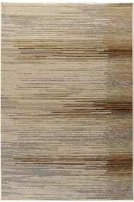 Χαλί Kemet 71002-105 Beige-Brown Merinos 200X200cm Round