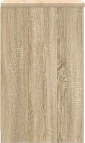 vidaXL ντουλάπι αποθήκευσης γκαράζ 30x51x85 εκ μασίφ ξύλο πεύκο
