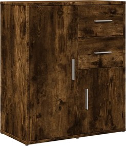 vidaXL Βοηθητικό Ντουλάπι Καπνιστή Δρυς 60x31x70εκ. Επεξεργασμένο Ξύλο
