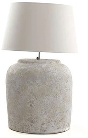 Φωτιστικό Επιτραπέζιο Zimp 0630001 (40x40x45cm) White Clay/Terra Soulworks Clay