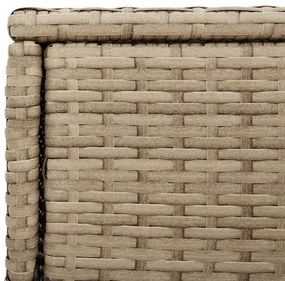 ΝΤΟΥΛΑΠΙ ΑΠΟΘΗΚΕΥΣΗΣ ΚΗΠΟΥ BEIGE 105X55X113 ΕΚ. ΣΥΝΘΕΤΙΚΟ ΡΑΤΑΝ 365566