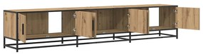 vidaXL Ντουλάπι TV artisan δρυς 210 x 35 x 41 εκ Επεξεργασμένο ξύλο