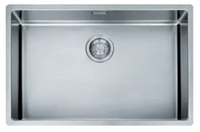 Franke Square BXX 210-65 Inox Λείος Υποκαθήμενος Νεροχύτης 65 cm