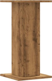 vidaXL Βάσεις Φυτών 2 τεμ. Αρτισιανή Δρυς 30x30x60 εκ. Επεξ. Ξύλο
