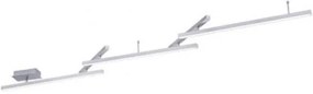 Φωτιστικό Οροφής Led Νίκελ Ματ Melby 651210507 Trio Lighting 651210507 Νίκελ Ματ