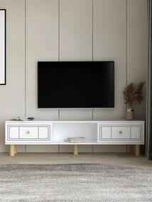 Stewehome Μποέμ έπιπλο τηλεόρασης με ντουλάπι 150x30x41 cm