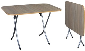 Τραπέζι Πτυσσόμενο Ξύλο Δρυς 70x110cm-06512400