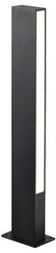 Φωτιστικό Δαπέδου - Στήλος Κήπου Lir 4321000 LED 6W 3000K 375Lm 8x60cm Dark Grey-White Viokef